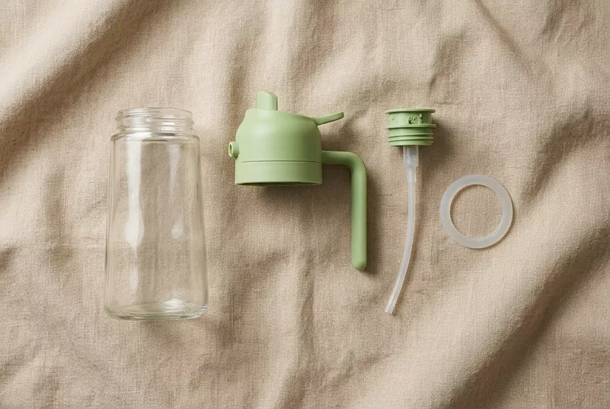 Big mouth — pour oil in without spills